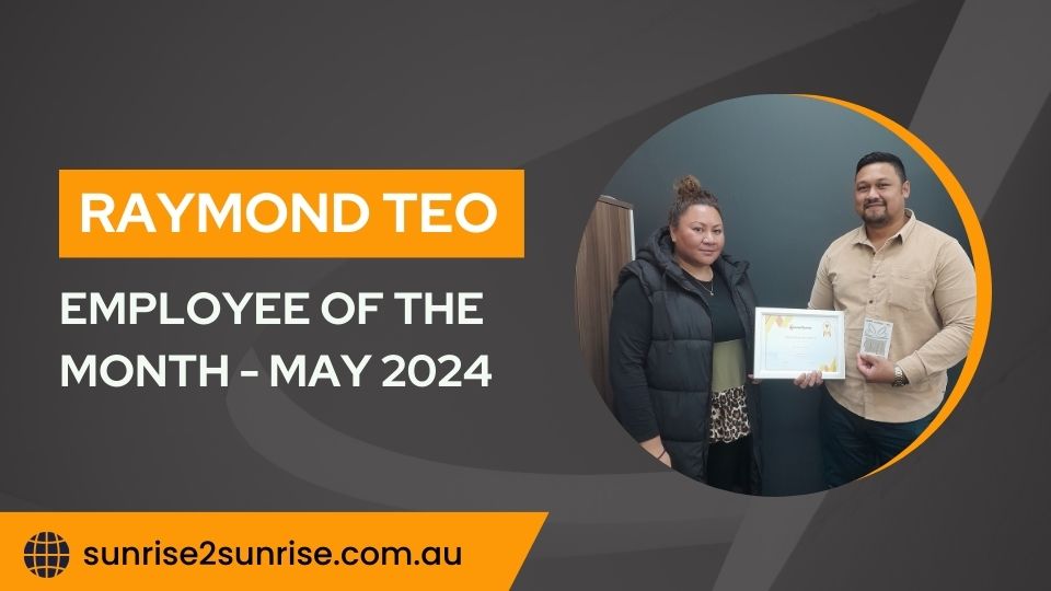 Employee of the Month – Raymond Teo Employee of the Month – Raymond Teo